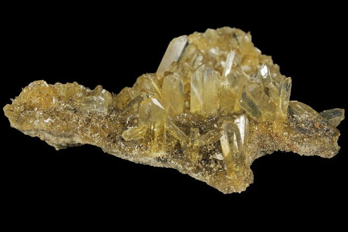 Selenite Crystal Cluster (Fluorescent) - Peru #94629